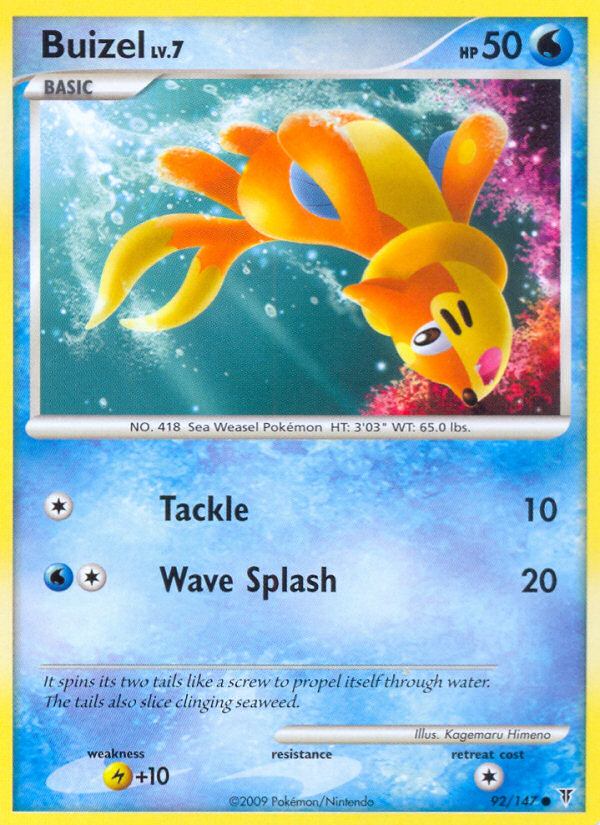 Supreme Victors Buizel #92/147
